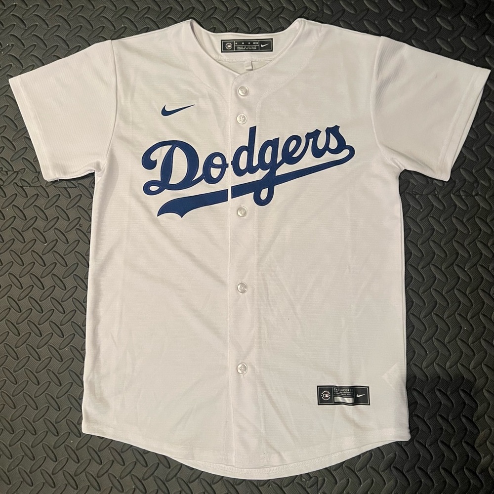 Los Angeles Dodgers Nike Home Replica Team Jersey - White